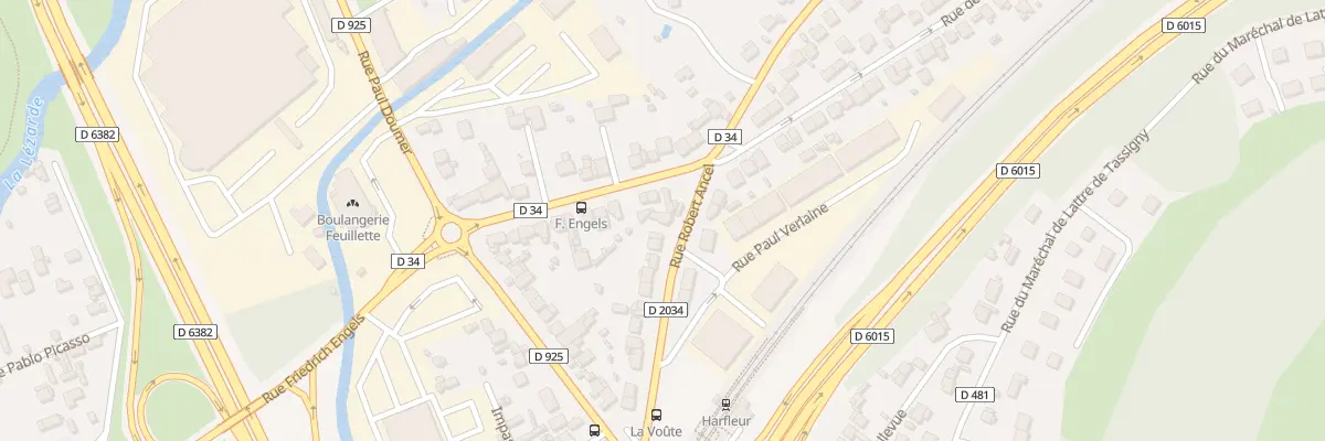 Plan du 23 Rue Robert Ancel à Harfleur