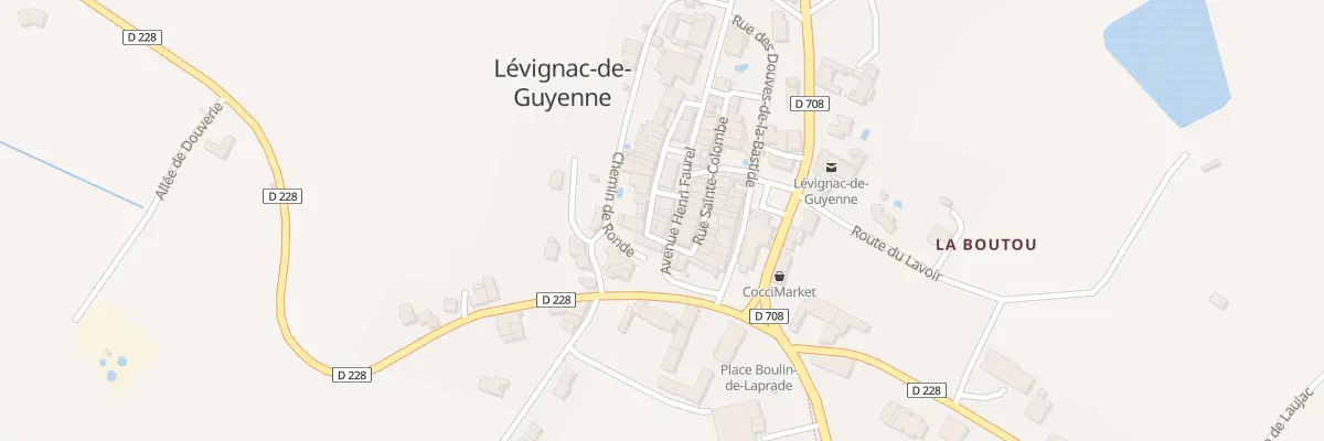 Plan du 3 Av Henri-Faurel à Lévignac-de-Guyenne