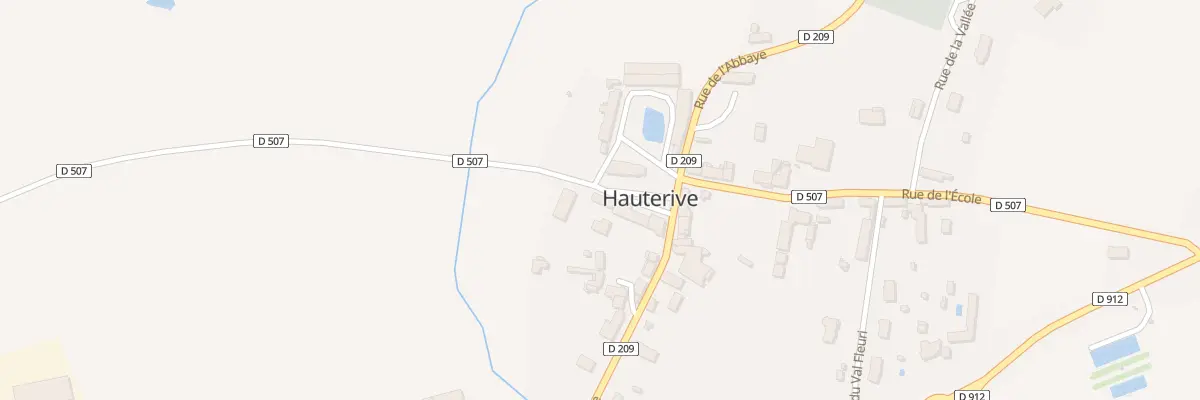 Plan du 3 Pl de l’Eglise à Hauterive