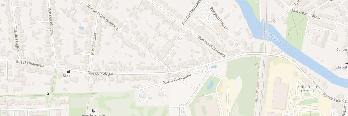 Plan du 139 Rue de la Fromendière au Mans