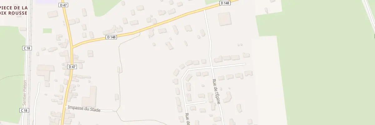 Plan du 17 Rue de Bellevue à La Guierche
