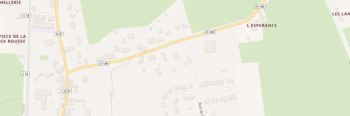 Plan du 9 Rte de Souligne à La Guierche