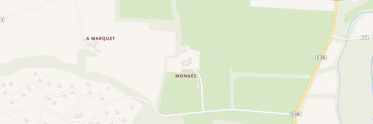 Plan du 5096 A Monges à Lagraulet-du-Gers