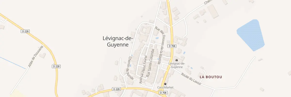 Plan du 1 Rue du Couvent à Lévignac-de-Guyenne