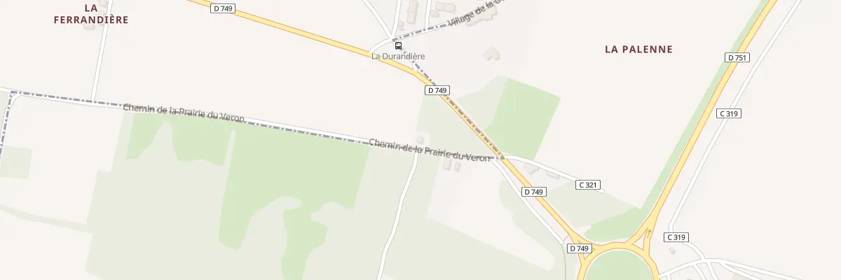 Plan du 33 Cité de la Durandière à Beaumont-en-Véron