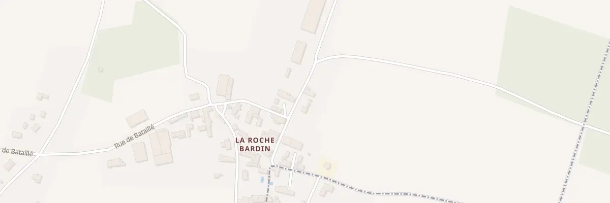 Plan du 8 Rue du Chateau d’Eau La Roche à Limalonges