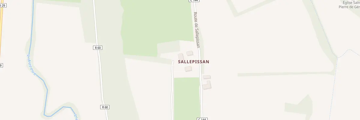 Plan du 5415 A Sallepissan à Montréal