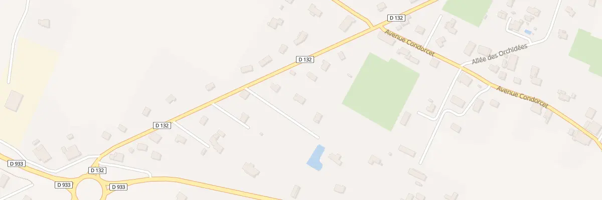 Plan du 72B Av Georges Pompidou à Marmande