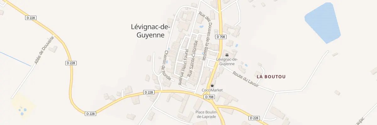 Plan du 9 Pl de la Halle à Lévignac-de-Guyenne