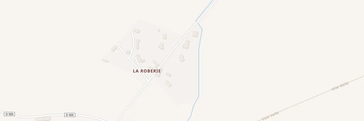 Plan du 6 La Roberie à Hauterive