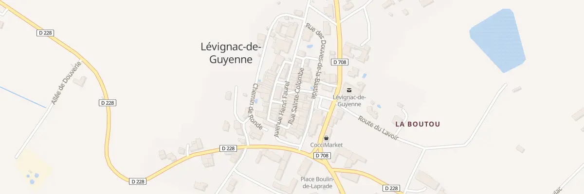 Plan du 11 Pl de la Halle à Lévignac-de-Guyenne
