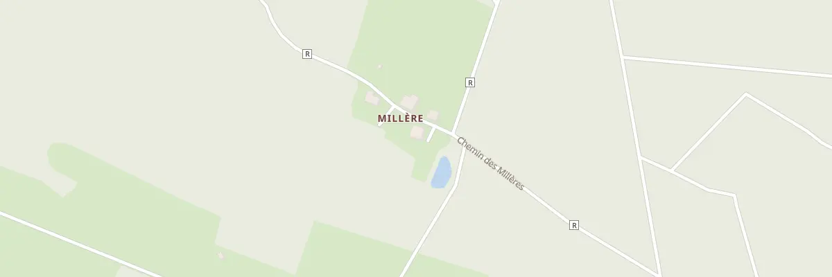 Plan du 156 Millere Sud à Fargues-sur-Ourbise