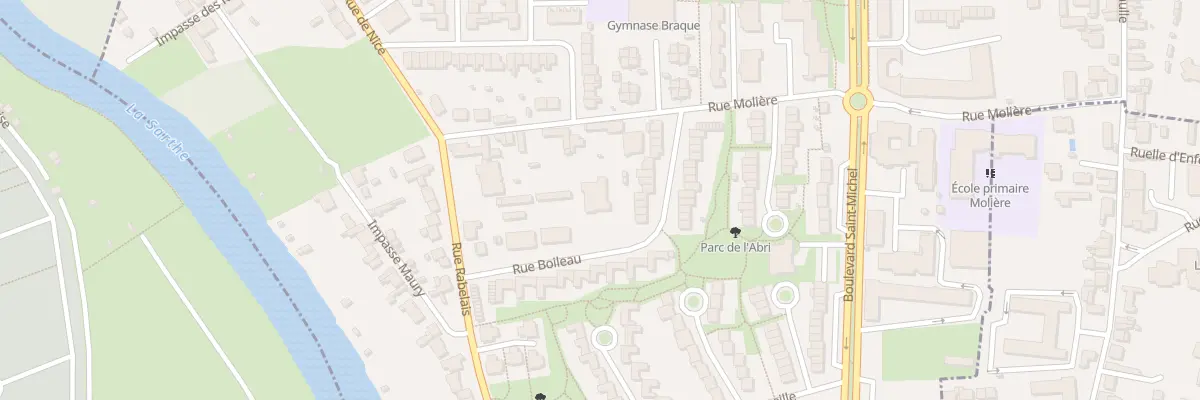 Plan du 26 Rue Boileau à Coulaines
