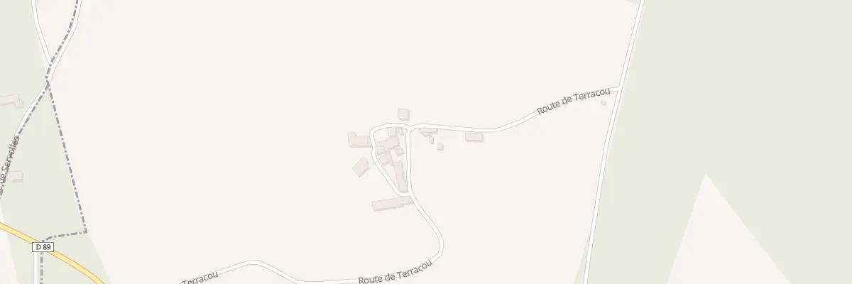 Plan du 3 Rte de Terracou à Montignac-le-Coq