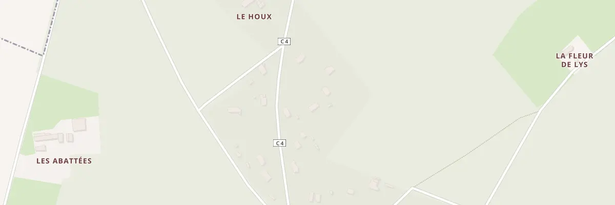Plan du 14 Rte de Saint Ouen En Belin à Château-l’Hermitage