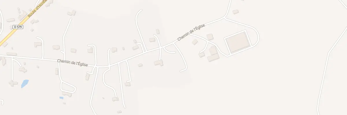 Plan du 16A Che de l’Église à Tourville-en-Auge
