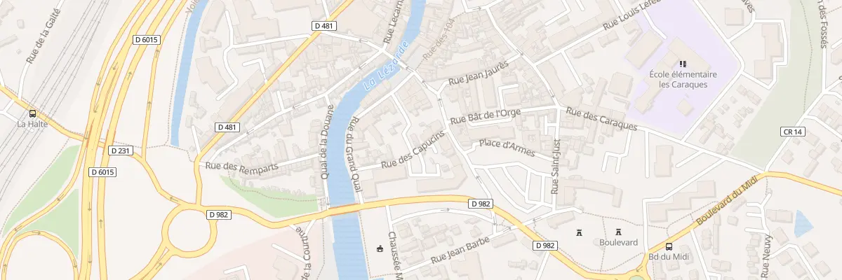 Plan du 17 Rue des Capucins à Harfleur