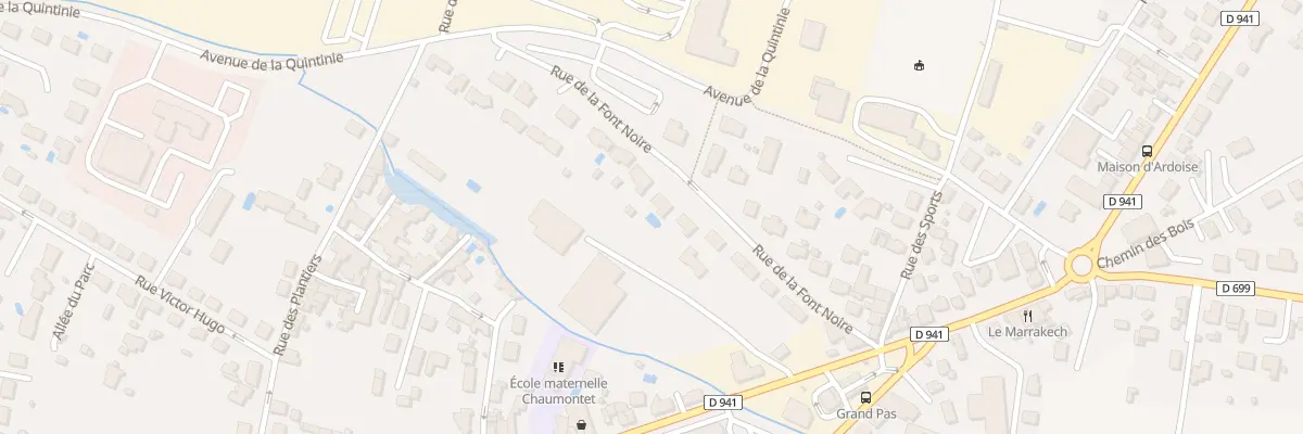Plan du 20 Rue de la Font Noire à L’Isle-d’Espagnac