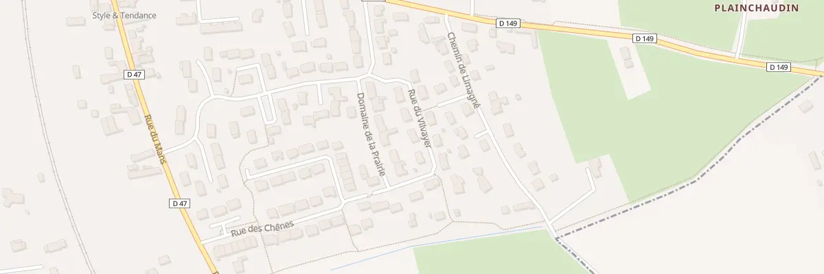 Plan du 3 Rue du Vilvayer à La Guierche