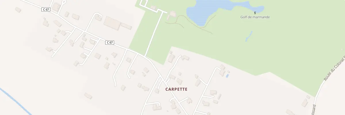 Plan du 679 Rue Jean Mermoz à Marmande