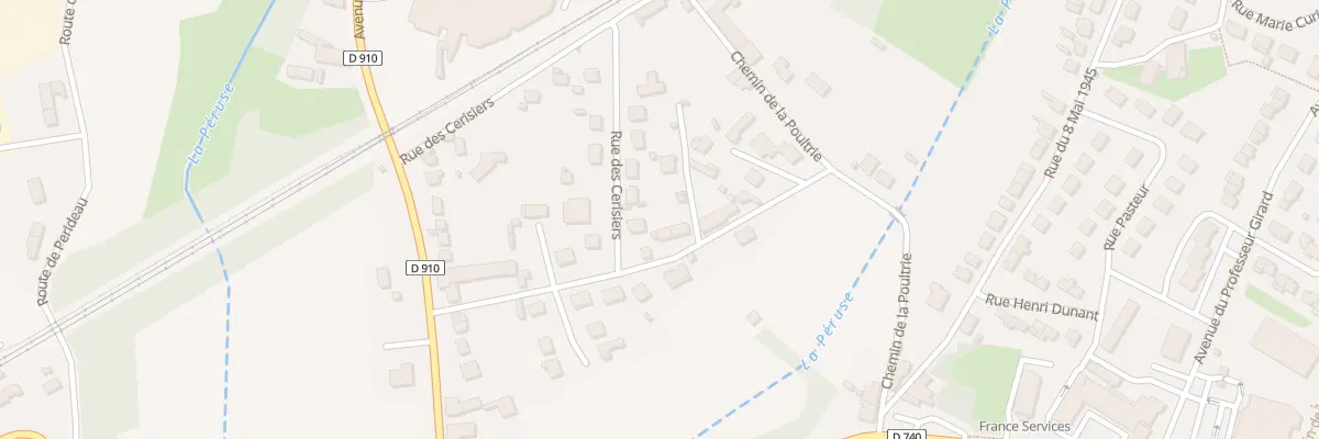 Plan du 14 Rue du Doc Schweitzer à Ruffec