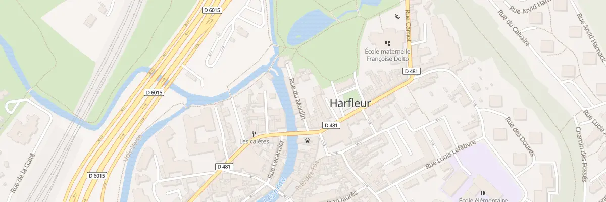Plan du 12 Rue du Moulin à Harfleur