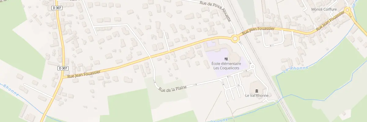 Plan du 26 Rue Jean Fouassier à Moncé-en-Belin
