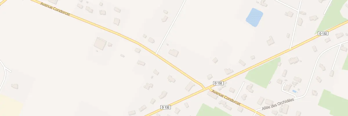 Plan du 207 Av Condorcet à Marmande