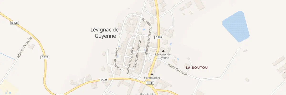 Plan du 2 Rue de la Bastide à Lévignac-de-Guyenne