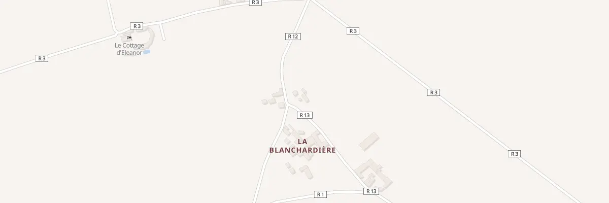 Plan du 8 Le Collier à Marçay