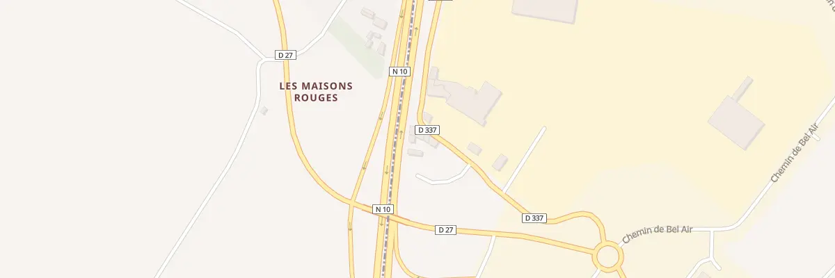 Plan du 2 Imp des Tourterelles à Chenon