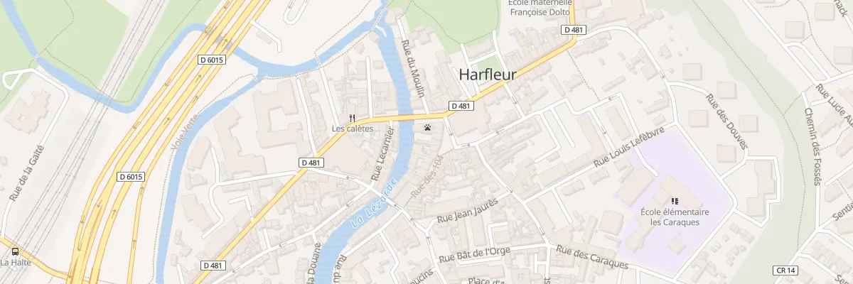 Plan du 19 Rue des 104 à Harfleur