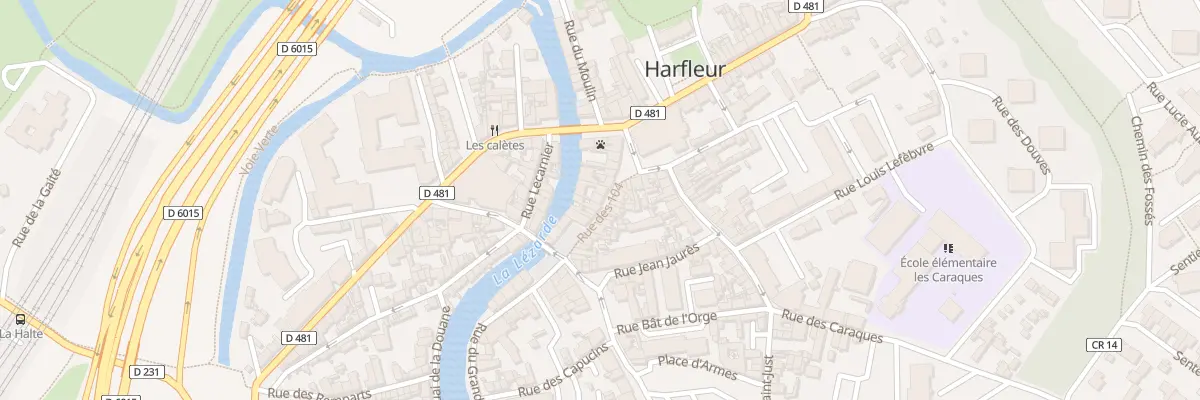 Plan du 7 Rue des 104 à Harfleur