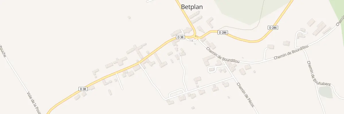Plan du 5006 Le Village à Betplan