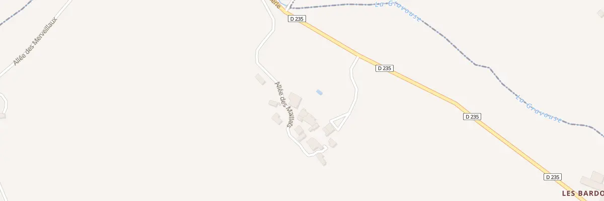Plan du 7 Les Maillets à Riocaud