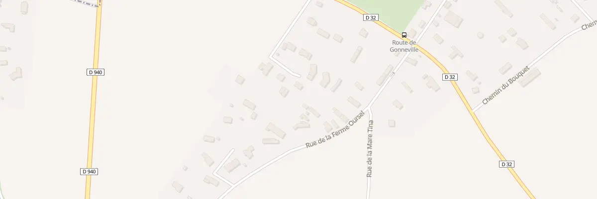 Plan du 196 Rue de la Ferme Oursel à Sainte-Marie-au-Bosc