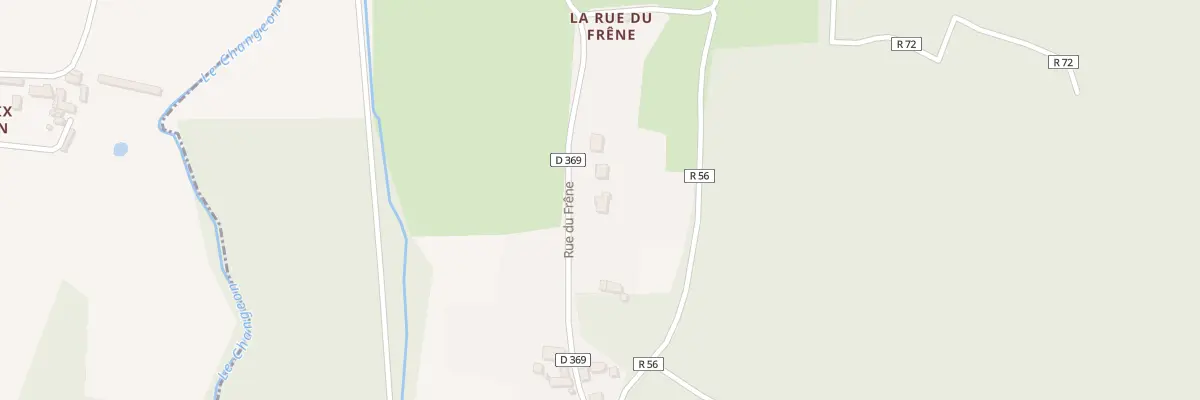 Plan du 6 Rue du Frene à Benais