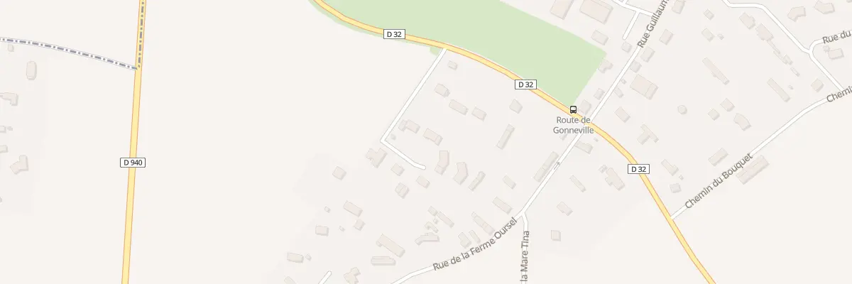 Plan du 390B Rte de Gonneville à Sainte-Marie-au-Bosc