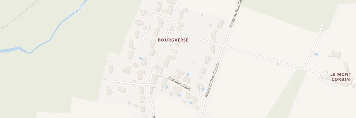 Plan du 7 Rue du Champ du Four à Béruges