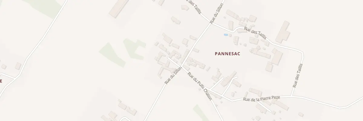 Plan du 9 Rue du Sillon Pannessac à Limalonges