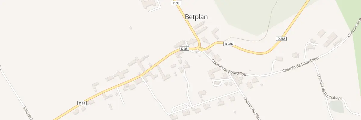 Plan du 5040 Le Village à Betplan