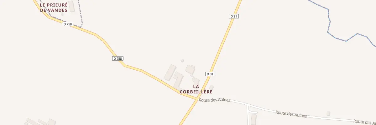 Plan du 10 Rte du Prieuré de Vandes à Ménil-Erreux