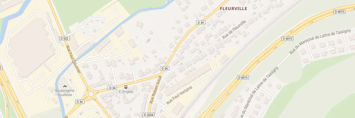 Plan du 3 Rue de Fleurville à Harfleur