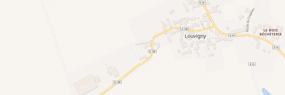 Plan du 1 Che des Vignettes à Louvigny