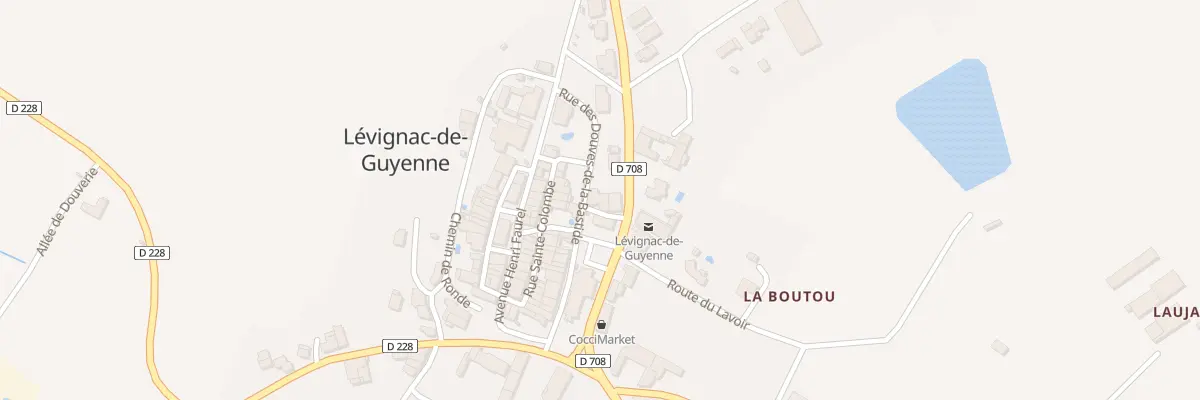 Plan du 3 Rue du Puits à Lévignac-de-Guyenne
