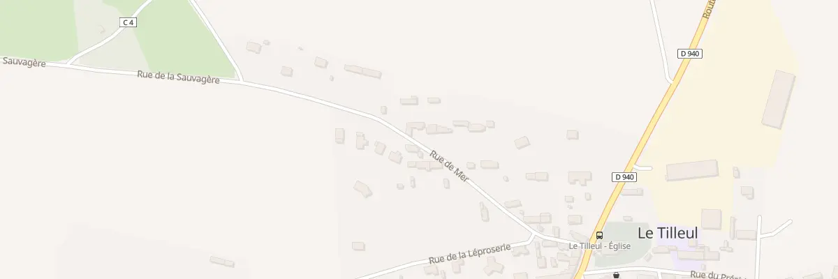 Plan du 124 Rue de Mer au Tilleul