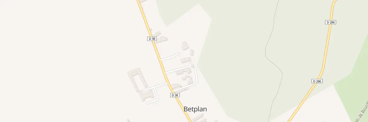 Plan du 1 Imp le Peyret à Betplan