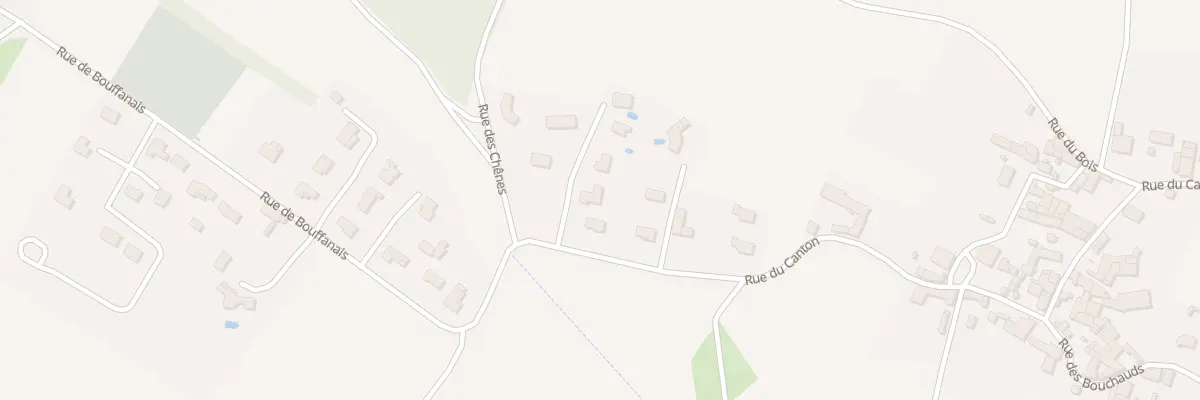 Plan du 2 Rte de Bouffanais à Tourriers