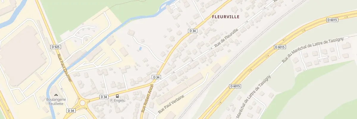 Plan du 9 Rue de Fleurville à Harfleur