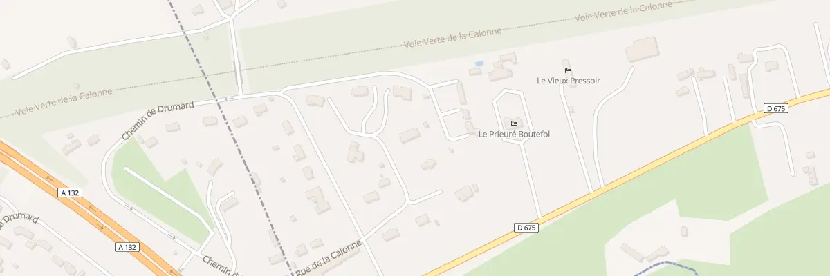 Plan du 5189 Rue du Moulin à Surville